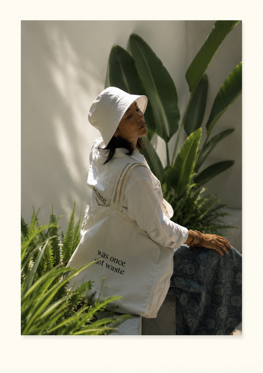 RE·CYRCLE tote bag — was once not waste